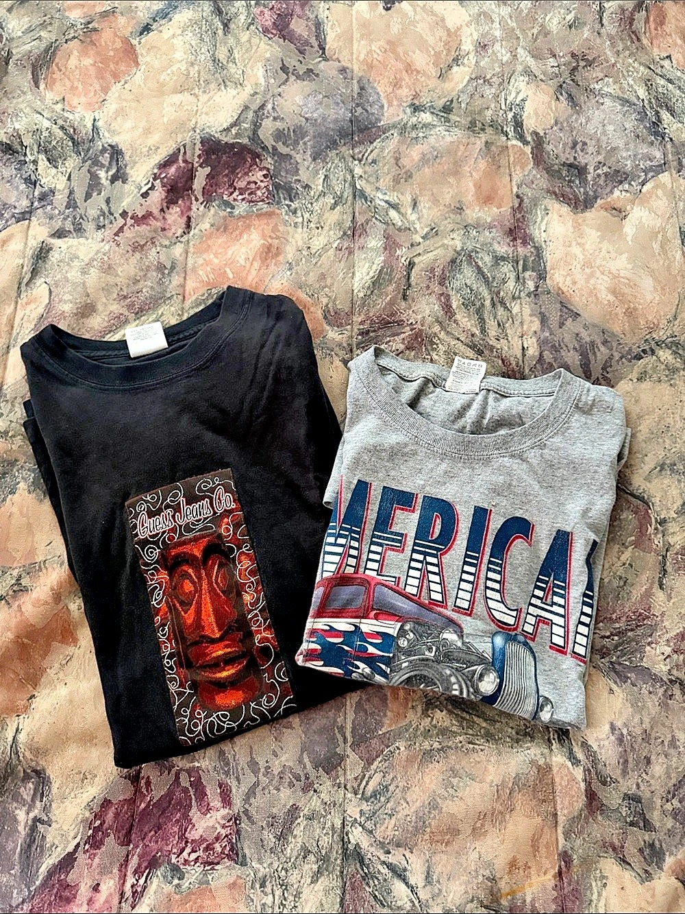 Guess Graphic T-Shirt Bundle Black & Gray